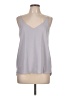 Shinestar 100% Polyester Gray Sleeveless Blouse Size L - photo 1