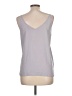 Shinestar 100% Polyester Gray Sleeveless Blouse Size L - photo 2