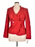 Kay Unger 100% Silk Red Silk Blazer Size 16 - photo 1