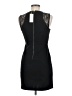 BCBGeneration Solid Black Cocktail Dress Size 6 - photo 2