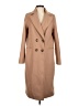 Missguided 100% Polyester Tan Coat Size 6 - photo 1