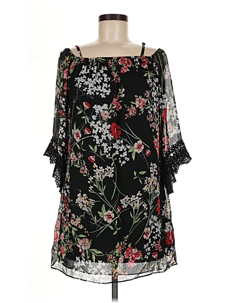 Pre-owned A. Byer Cocktail Dress In Black