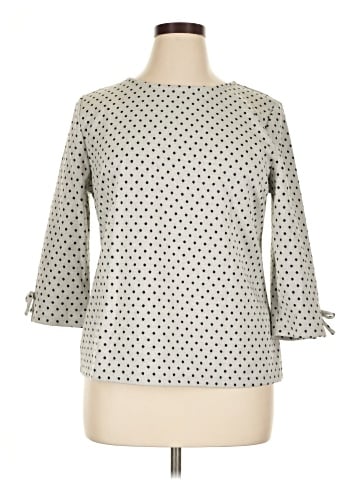 Talbots 3/4 Sleeve Blouse (view 1)