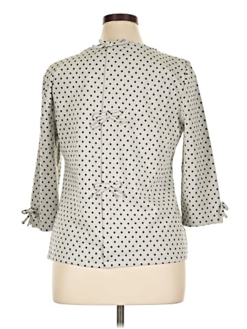 Talbots 3/4 Sleeve Blouse (view 2)
