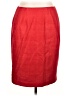 Kay Unger 100% Silk Red Silk Skirt Size 16 - photo 1
