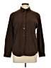 Original TY Wear Solid Brown Long Sleeve Blouse Size 12 - photo 1