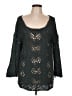 Knitted & Knotted 100% Polyester Green Pullover Sweater Size L - photo 1