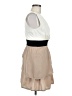 ISSI Color Block Ivory Cocktail Dress Size XXS (estimated) - photo 4