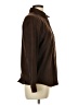 Original TY Wear Solid Brown Long Sleeve Blouse Size 12 - photo 4