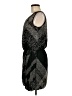 Nine West Graphic Black Cocktail Dress Size 8 - photo 5