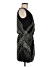 Nine West Graphic Black Cocktail Dress Size 8 - photo 4