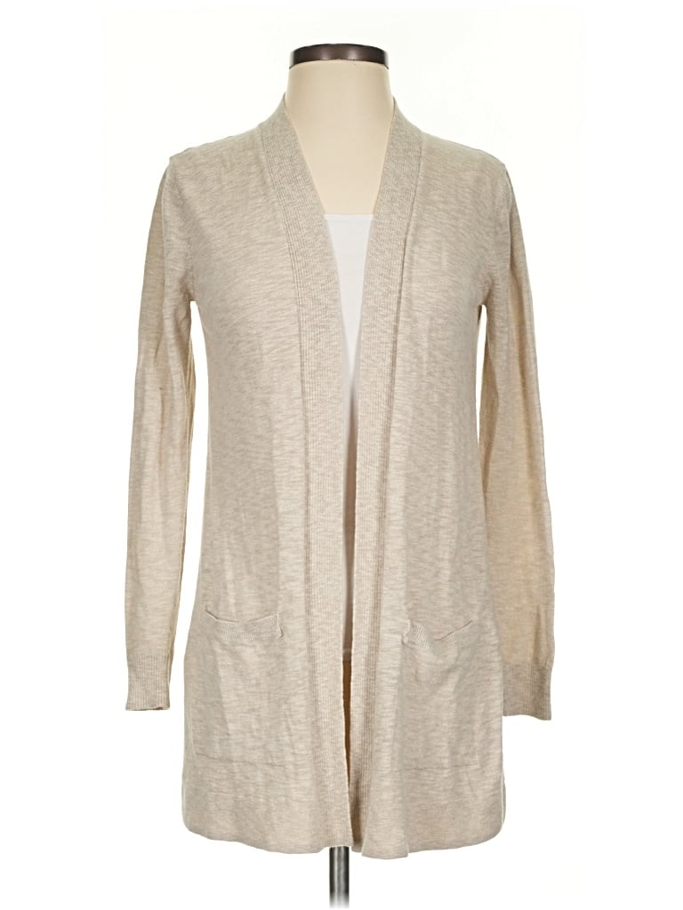 Pre-owned Old Navy Cardigan Sweater In Tan