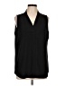Calvin Klein Black Sleeveless Blouse Size L - photo 1