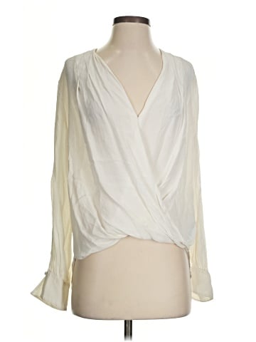 7 For All Mankind Long Sleeve Blouse (view 1)