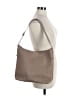 FURLA 100% Leather Solid Tan Gray Leather Hobo One size - photo 2