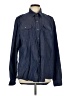 Apt. 9 100% Cotton Blue Long Sleeve Button-Down Shirt Size L - photo 1