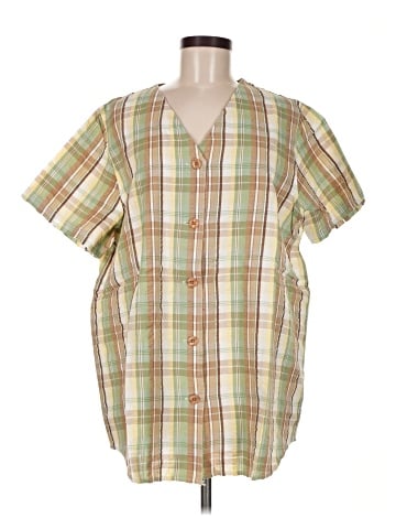 Mainstreet Blues Short Sleeve Blouse (view 1)
