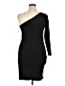 Old Navy Solid Black Cocktail Dress Size XL - photo 2