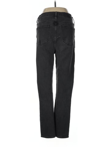 Madewell Tall Classic Straight Jeans in Lunar Wash (view 2)