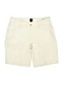 Jag Solid Ivory Khaki Shorts Size 4 - photo 1