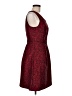 The Limited 100% Polyester Tweed Red Cocktail Dress Size 8 - photo 4