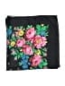 Unbranded 100% Acrylic Floral Black Scarf One size - photo 2