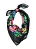 Unbranded 100% Acrylic Floral Black Scarf One size - photo 1