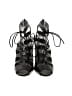 Manolo Blahnik 100% Leather Black Sandals Size EU 36 1/2 - photo 2