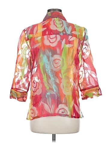Erin London 3/4 Sleeve Blouse (view 2)