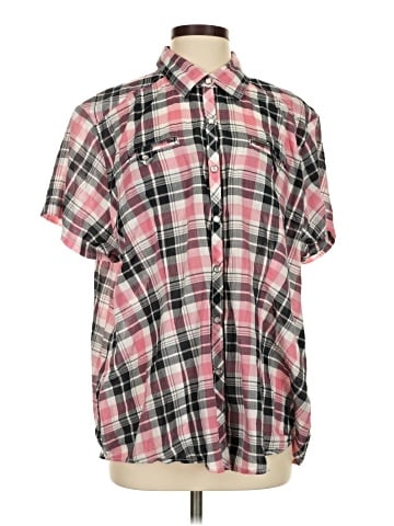 Harley Davidson Short Sleeve Button-Down Shirt (view 1)