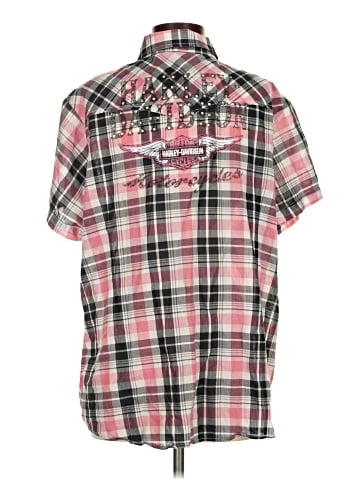 Harley Davidson Short Sleeve Button-Down Shirt (view 2)