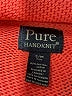 PURE HANDKNIT Orange Cardigan Size S - photo 7