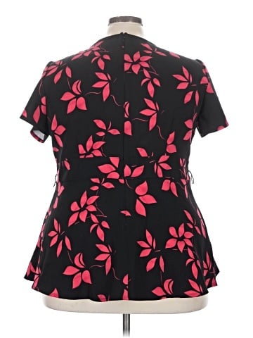 Lane Bryant Short Sleeve Blouse (view 2)