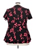 Lane Bryant Red Short Sleeve Blouse Size 22 - photo 2