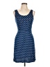 Tulle Polka Dots Blue Casual Dress Size M - photo 1