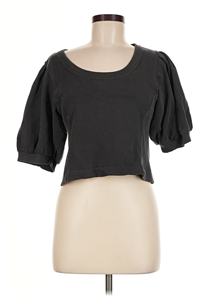 Pre-owned Aerie Pullover Sweater In Black