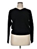 New York & Company 100% Acrylic Black Pullover Sweater Size XL - photo 1