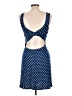 Tulle Polka Dots Blue Casual Dress Size M - photo 2