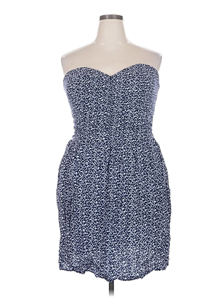 Pre-owned Xhilaration Cocktail Dress In Blue