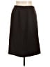 DressBarn 100% Polyester Solid Black Brown Formal Skirt Size 10 - photo 1
