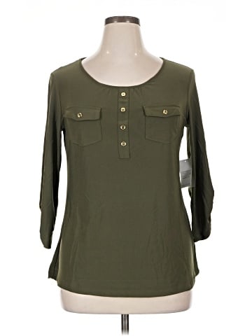 Perseption 3/4 Sleeve Top (view 1)