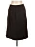 DressBarn 100% Polyester Solid Black Brown Formal Skirt Size 10 - photo 2