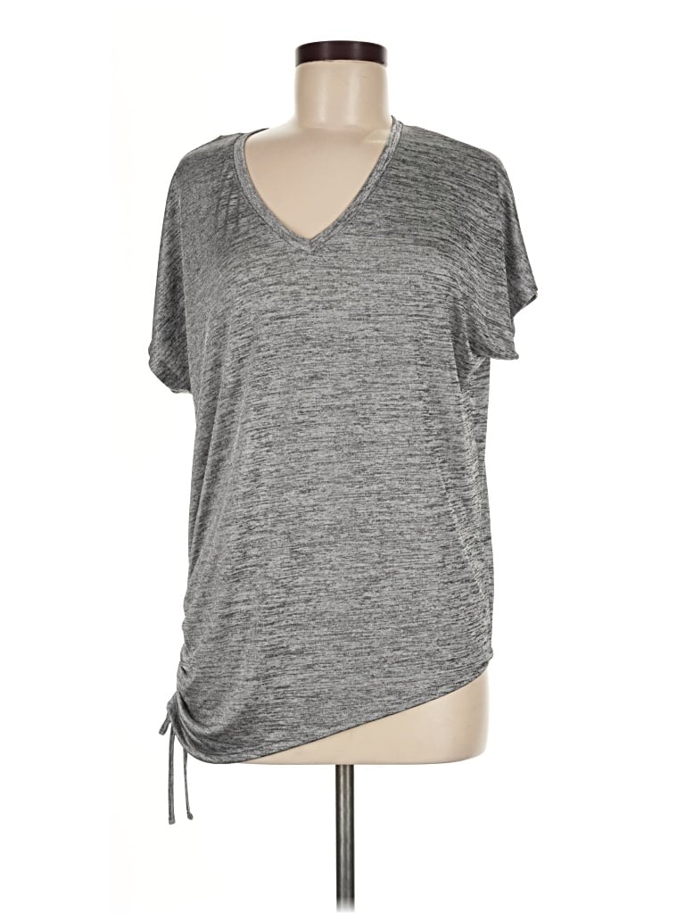Pre-owned Simply Vera Vera Wang Active T-shirt In Gray