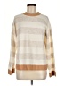 Ann Taylor Stripes Ivory Pullover Sweater Size M - photo 1