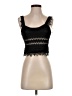 Zara 100% Polymide Black Sleeveless Top Size S - photo 1