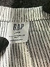Gap Chevron-herringbone Gray Linen Pants Size Lg Petite - photo 7