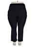 Democracy Solid Black Active Pants Size 3X - photo 2