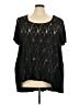 Torrid Black Short Sleeve Top Size 5X Plus (6) - photo 1