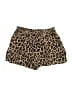 ABound 100% Rayon Animal Print Gold Shorts Size M - photo 2