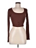 Catori Brown Long Sleeve T-Shirt Size M - photo 1